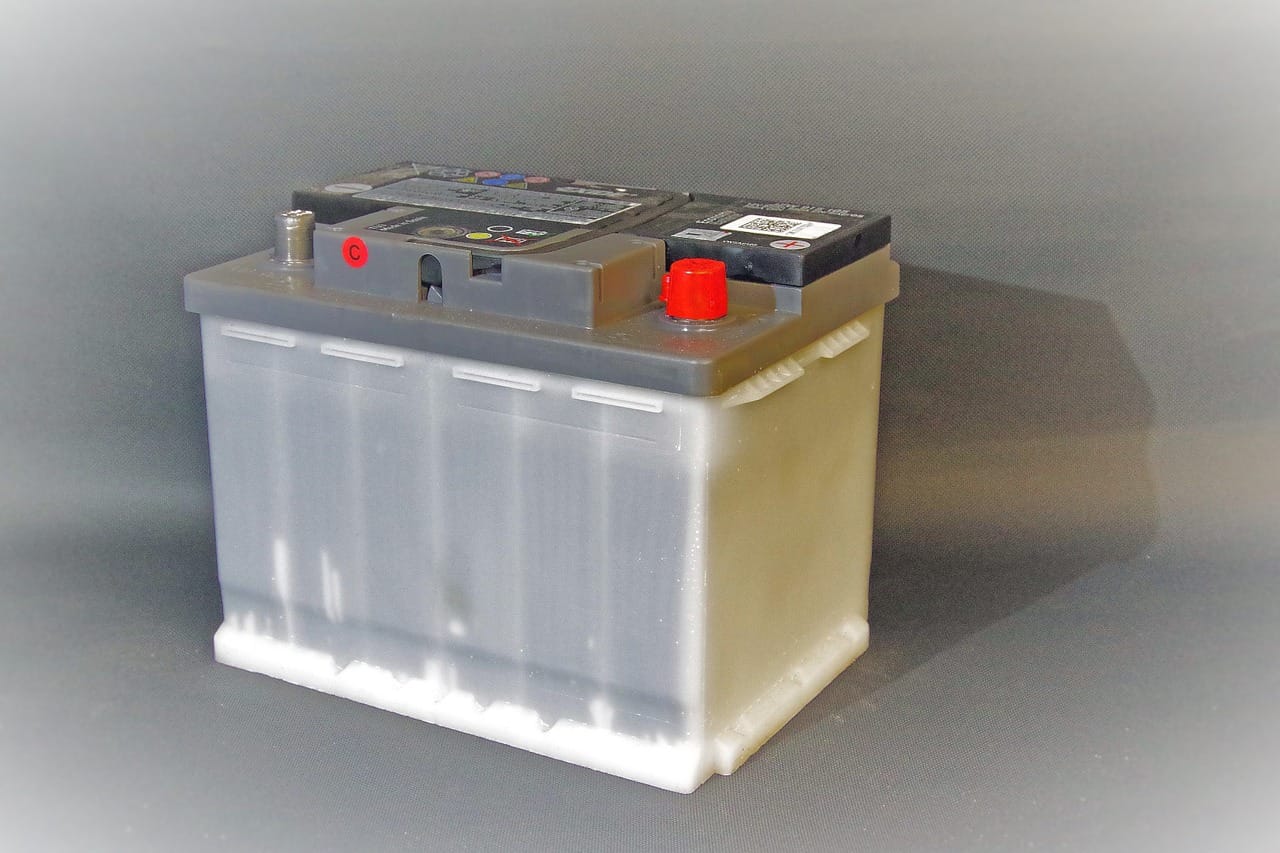 old car battery